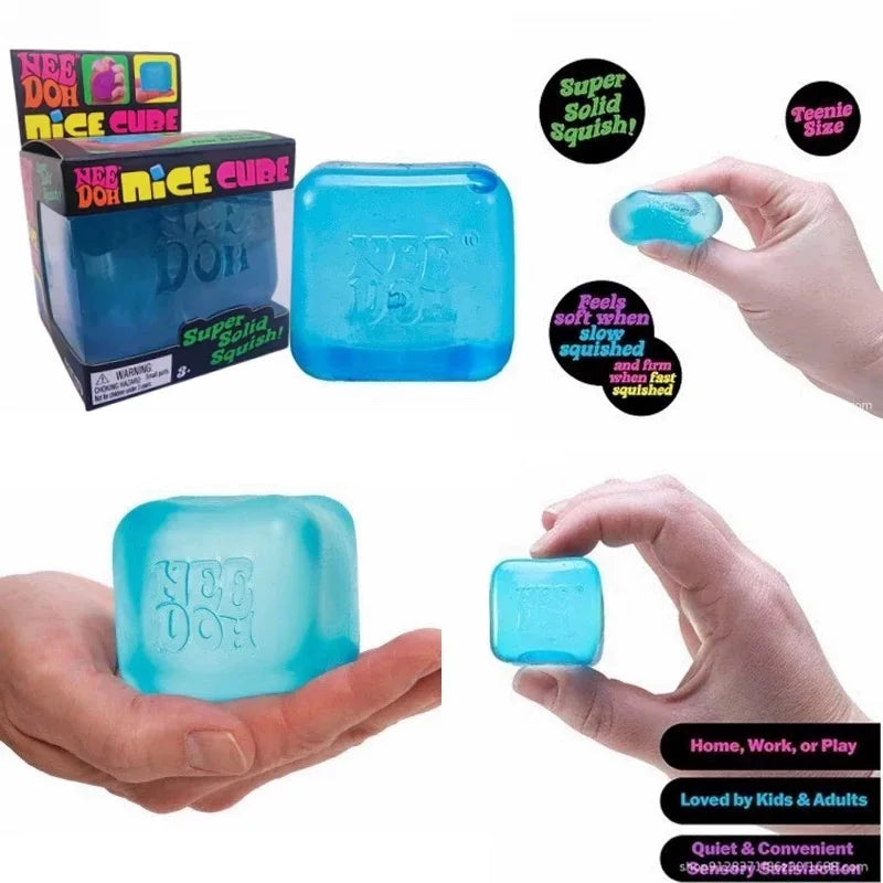 Squishy NeeDoh Nice Cube