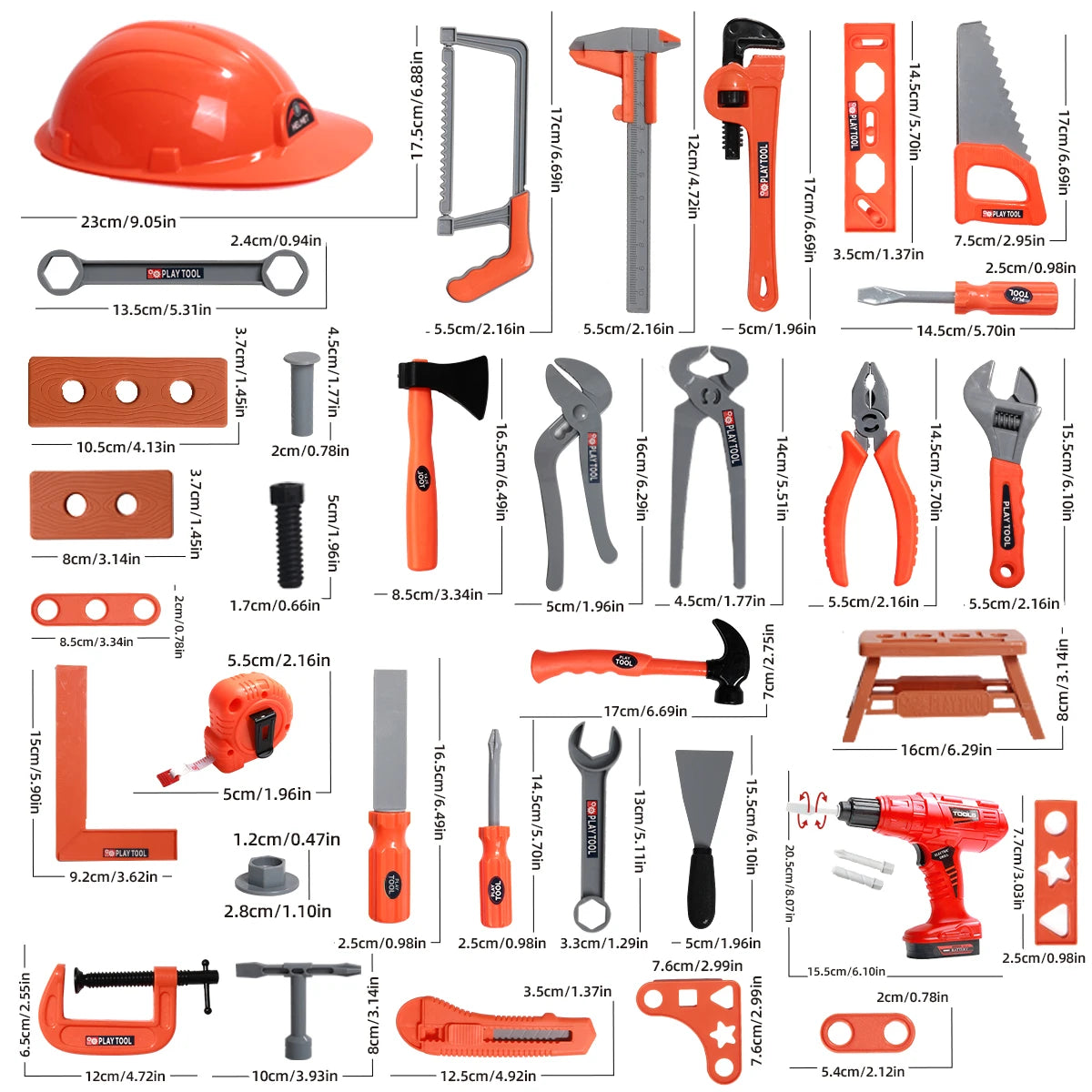 Tool Kit with Realistic Motions