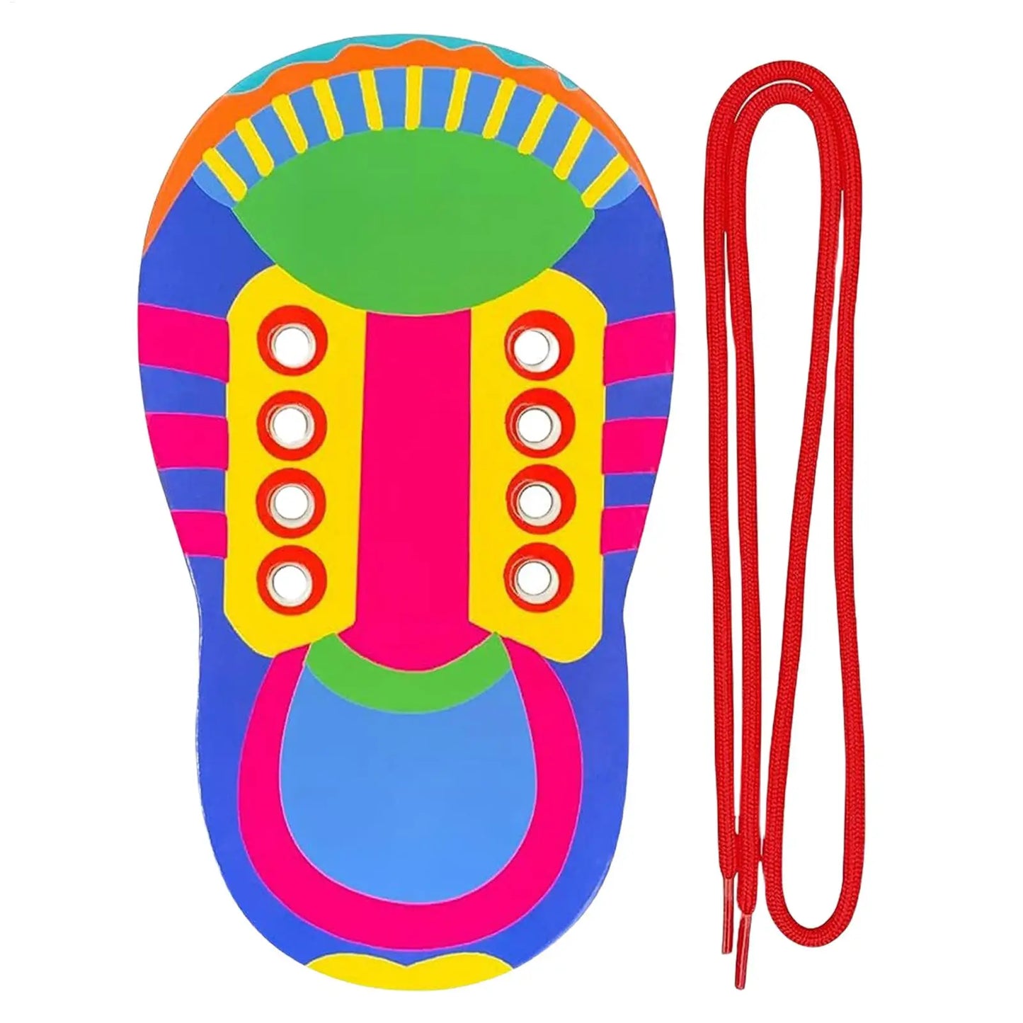 Learn To Tie Shoes For Kids Shoelace Threading Teaching Toy Learn To Tie Shoe For Kid Shoelace Threading Teaching Toys