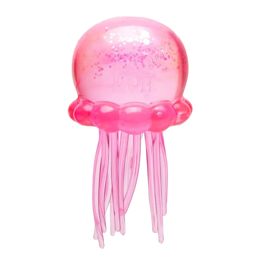 Trending Jellyfish Cube Squish Toy Soft Jelly Squeeze Stress Relief Fidget Sensory NeeDoh for Kids Adults
