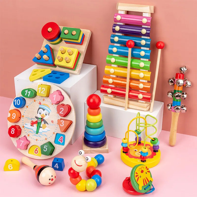 Educational Wooden Montessori Toys for Kids