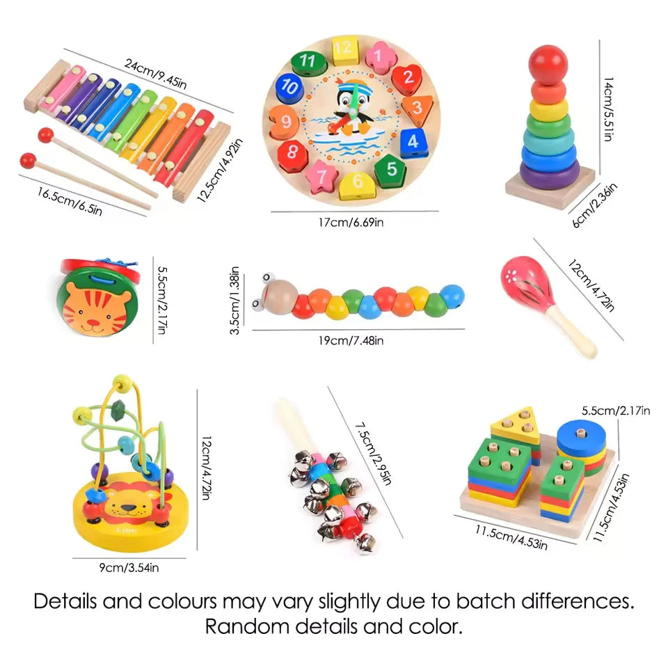 Educational Wooden Montessori Toys for Kids