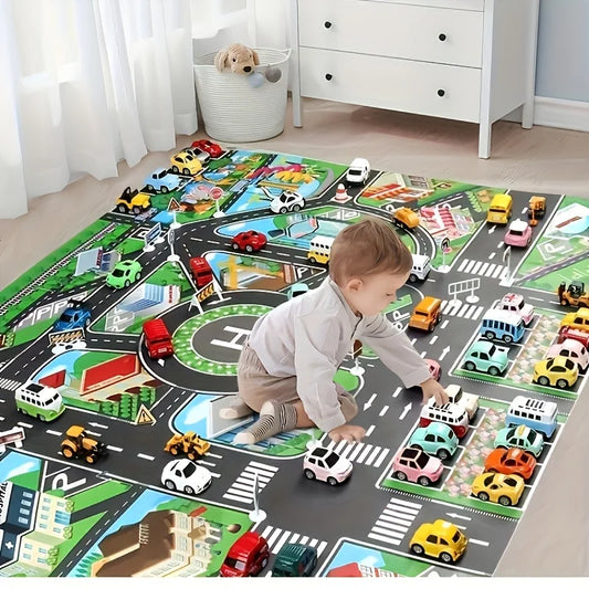 City Traffic Play Mat