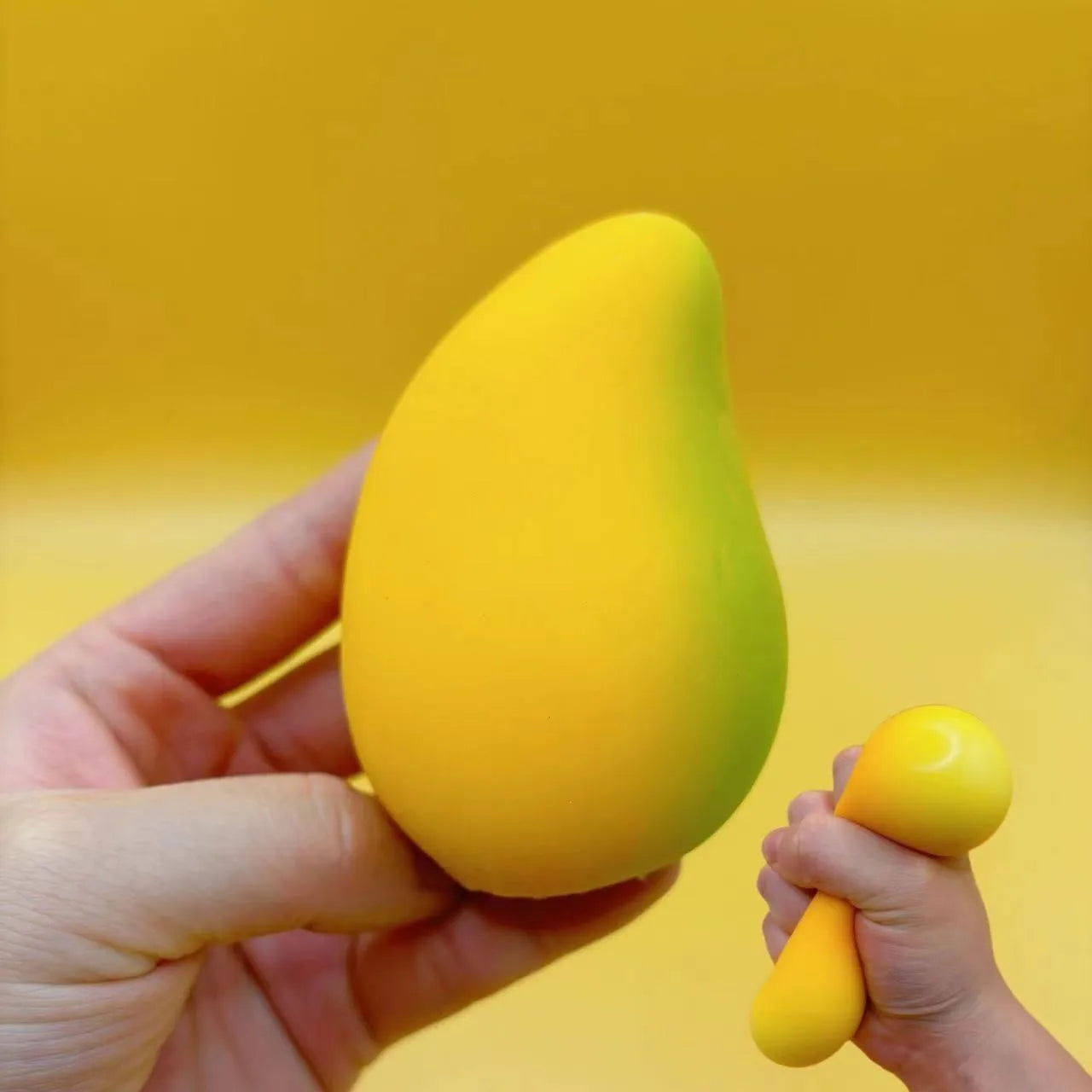 Stress Relief Toy Mango Squishy Ball Super Slow Rebound Decompression Fidget Butter Toy Anxiety Relief