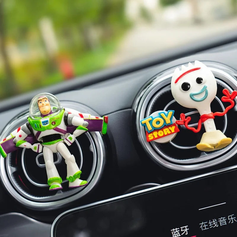 Toy Story Woody Cartoon DSN Doll Car Air Freshener Aromatherapy Cute Car Air Vent Aromatherapy Car Decor Toy