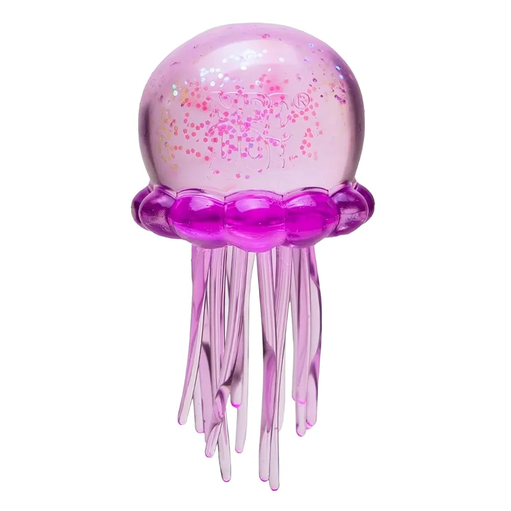 Trending Jellyfish Cube Squish Toy Soft Jelly Squeeze Stress Relief Fidget Sensory NeeDoh for Kids Adults