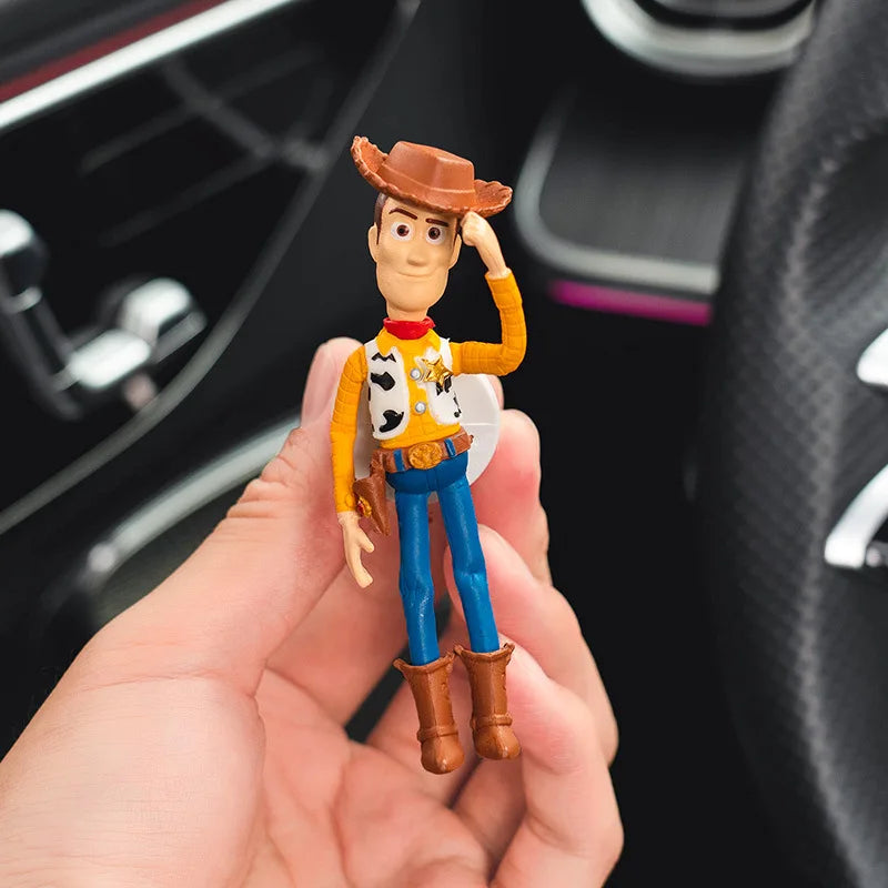 Toy Story Woody Cartoon DSN Doll Car Air Freshener Aromatherapy Cute Car Air Vent Aromatherapy Car Decor Toy