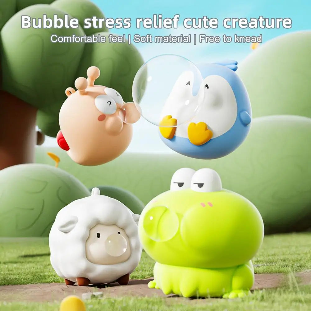Cute Animal Pinch Toys Squish Squeeze Toy Anxiety Stress Relief Sensory Antistress Toys for Adults Birthday Gift antistress toy