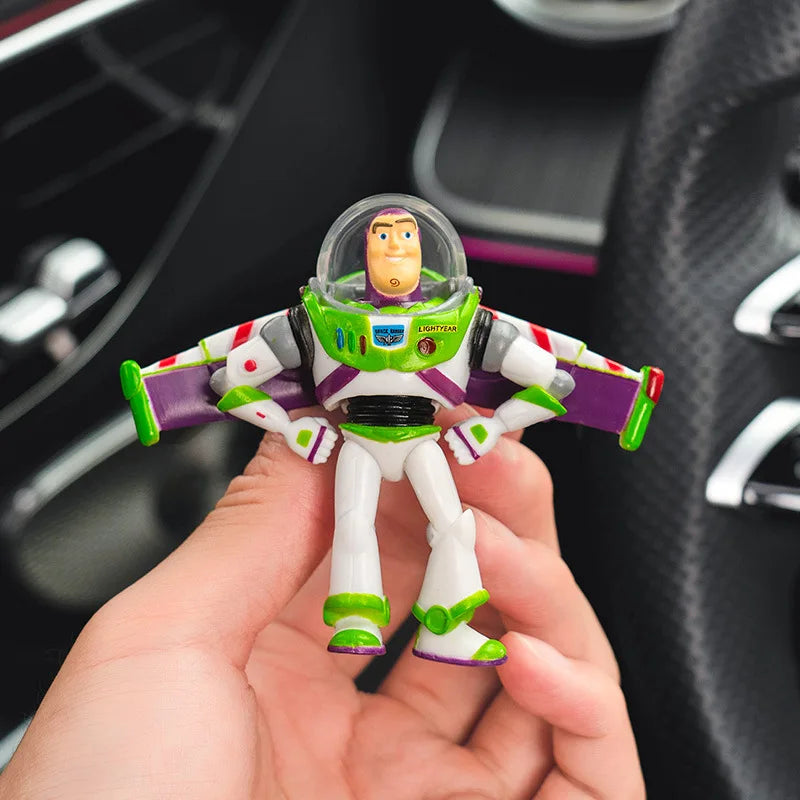 Toy Story Woody Cartoon DSN Doll Car Air Freshener Aromatherapy Cute Car Air Vent Aromatherapy Car Decor Toy